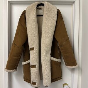 EUC Aritzia Wilfred Free faux suede jacket